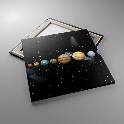 Canvas picture - Planets are Revolving - 60x60 cm