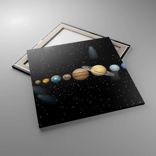 Canvas picture - Planets are Revolving - 70x70 cm