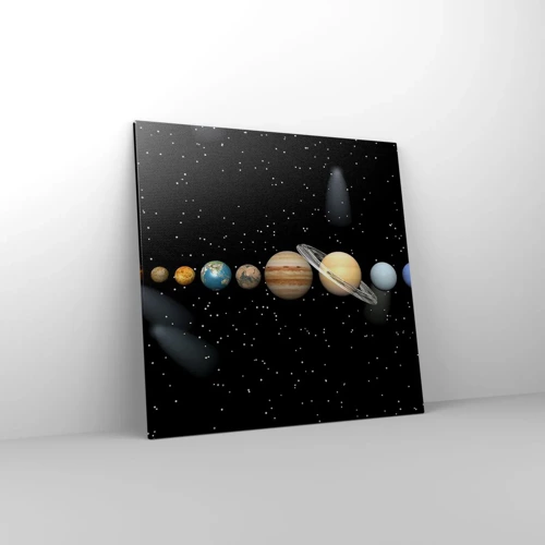 Canvas picture - Planets are Revolving - 70x70 cm