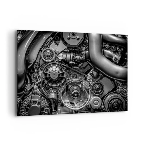 Canvas picture - Poetry of Mechanics - 100x70 cm