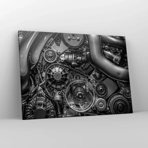 Canvas picture - Poetry of Mechanics - 100x70 cm