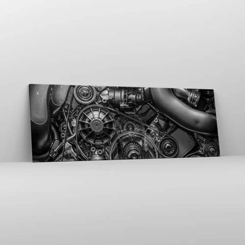 Canvas picture - Poetry of Mechanics - 140x50 cm