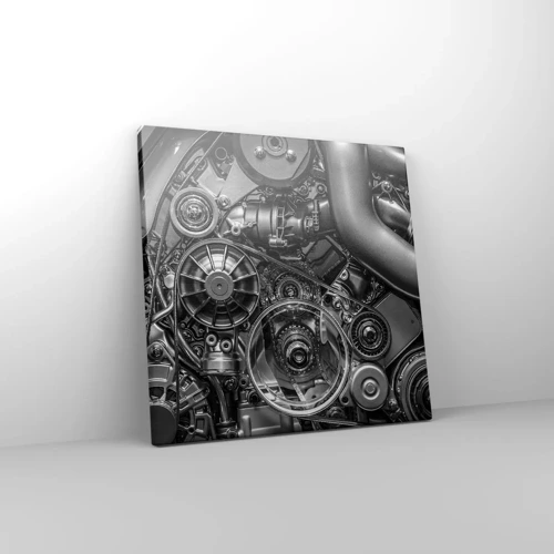 Canvas picture - Poetry of Mechanics - 30x30 cm