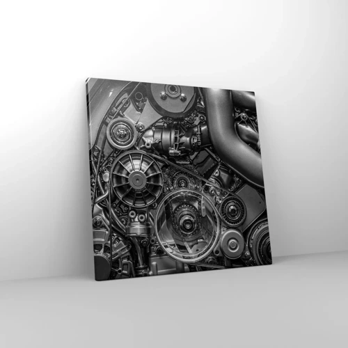 Canvas picture - Poetry of Mechanics - 40x40 cm