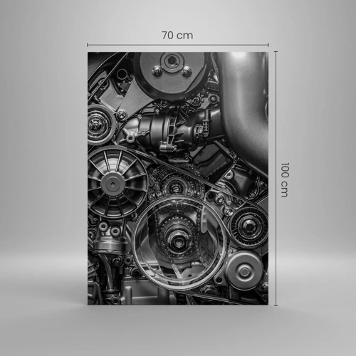 Canvas picture - Poetry of Mechanics - 70x100 cm