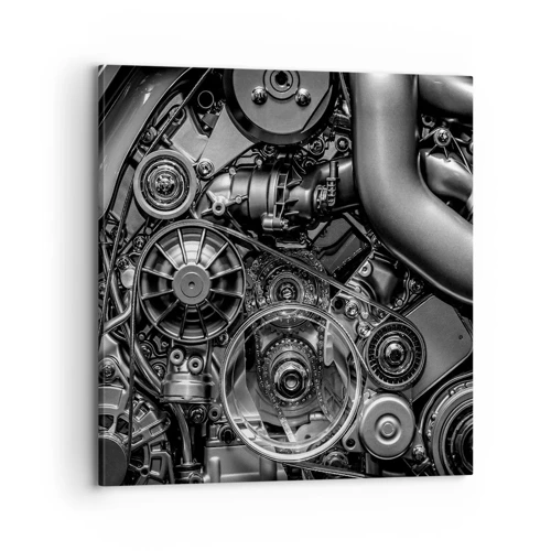 Canvas picture - Poetry of Mechanics - 70x70 cm