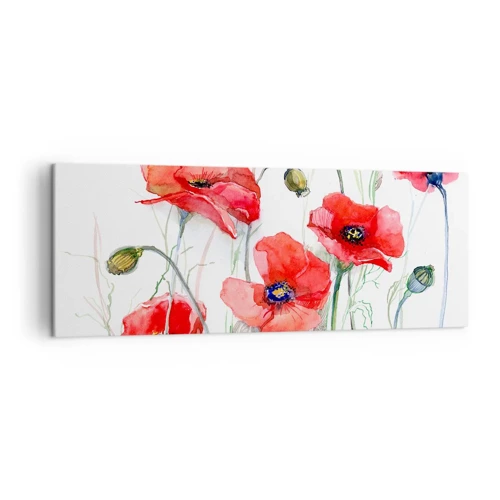 Canvas picture - Polish Flowers - 140x50 cm