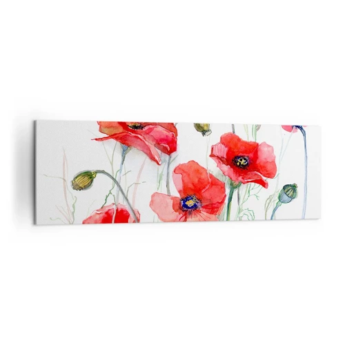 Canvas picture - Polish Flowers - 160x50 cm