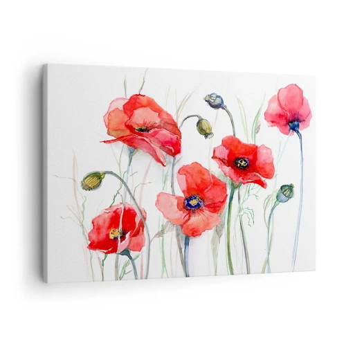 Canvas picture - Polish Flowers - 70x50 cm