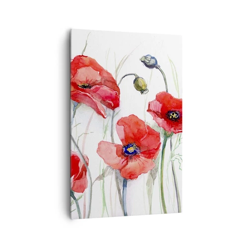 Canvas picture - Polish Flowers - 80x120 cm