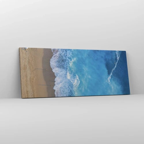 Canvas picture - Power of the Blue - 100x40 cm