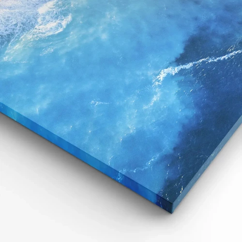 Canvas picture - Power of the Blue - 100x40 cm