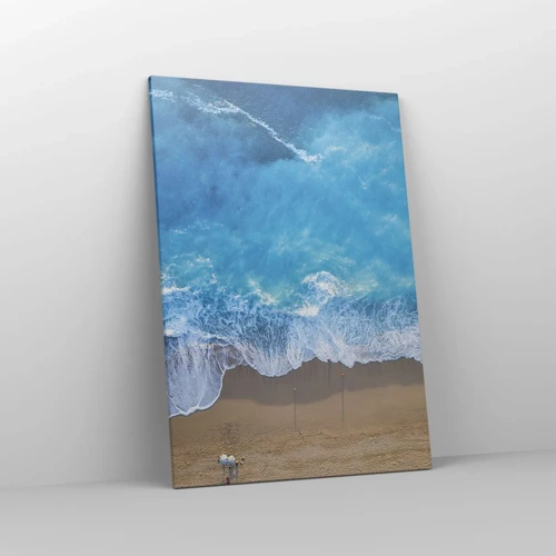 Canvas picture - Power of the Blue - 70x100 cm