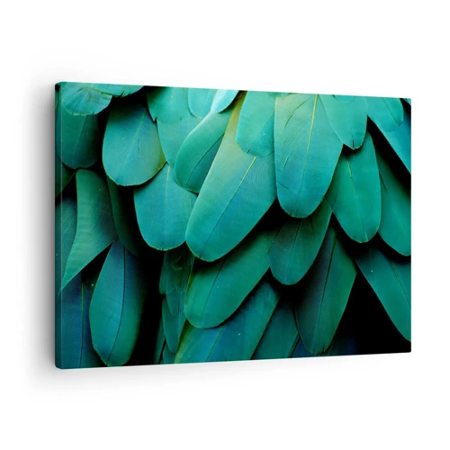 Canvas picture - Precision of Parrot Nature - 70x50 cm