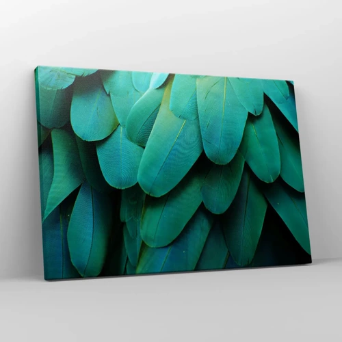 Canvas picture - Precision of Parrot Nature - 70x50 cm