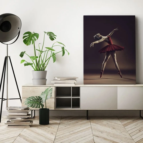 Canvas picture - Prima Ballerina - 50x70 cm