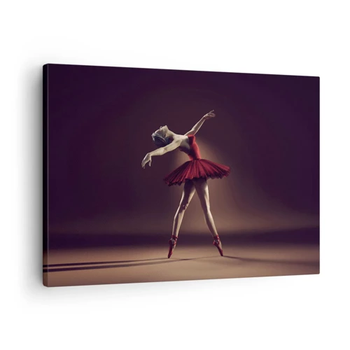 Canvas picture - Prima Ballerina - 70x50 cm
