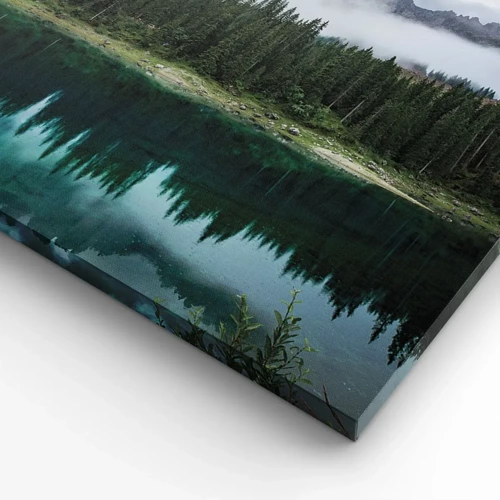 Canvas picture - Quiet Please, Let's Not Wake Up Still Waters - 100x40 cm