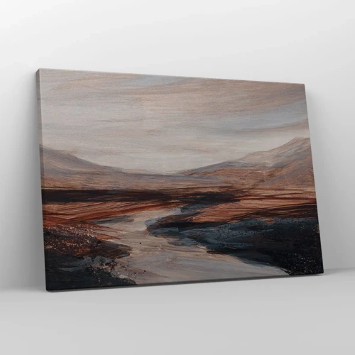 Canvas picture - Quiet Valley - 70x50 cm