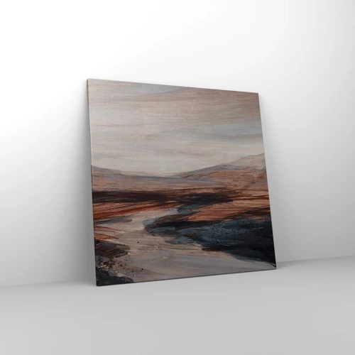 Canvas picture - Quiet Valley - 70x70 cm