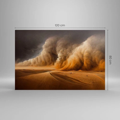 Canvas picture - Rage of the Desert - 120x80 cm