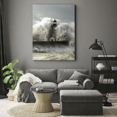 Canvas picture - Rage of the Ocean - 50x70 cm