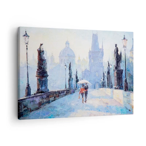 Canvas picture - Rain Enchanted Us - 70x50 cm