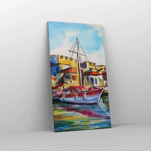 Canvas picture - Rainbow Afternoon - 45x80 cm