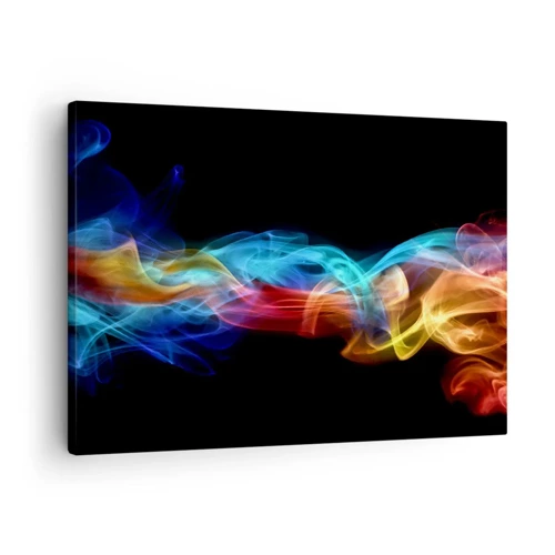 Canvas picture - Rainbow Dance of Fogs - 70x50 cm