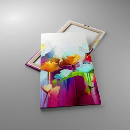 Canvas picture - Rainbow Has Bloomed - 55x100 cm