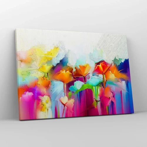 Canvas picture - Rainbow Has Bloomed - 70x50 cm