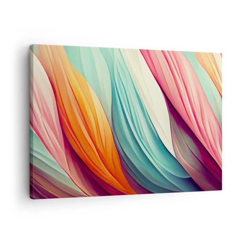 Canvas picture - Rainbow Knot - 70x50 cm