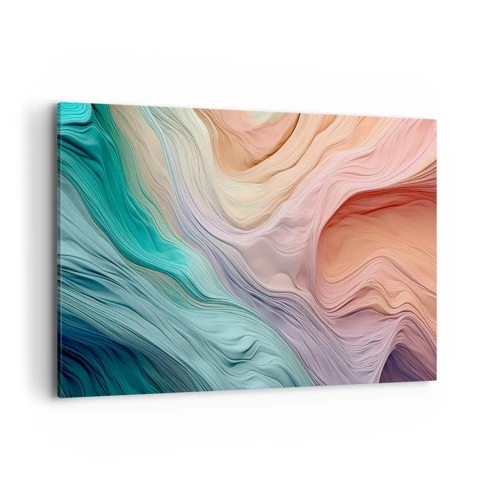 Canvas picture - Rainbow Wave - 120x80 cm