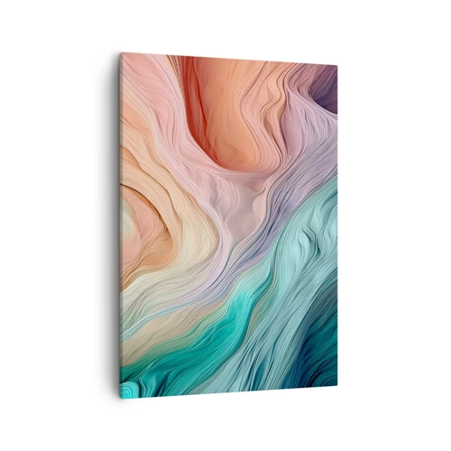 Canvas picture - Rainbow Wave - 50x70 cm