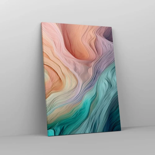 Canvas picture - Rainbow Wave - 50x70 cm