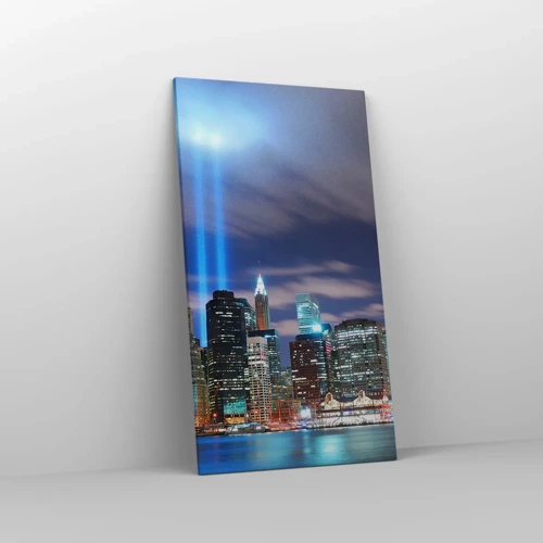 Canvas picture - Reaching Sky with Light - 55x100 cm