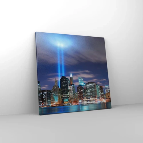 Canvas picture - Reaching Sky with Light - 60x60 cm