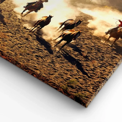 Canvas picture - Really Wild West - 100x40 cm