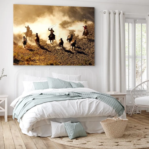 Canvas picture - Really Wild West - 100x70 cm