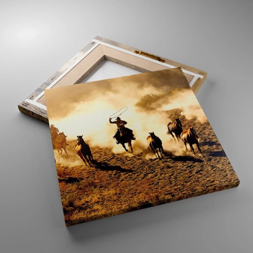 Canvas picture - Really Wild West - 30x30 cm