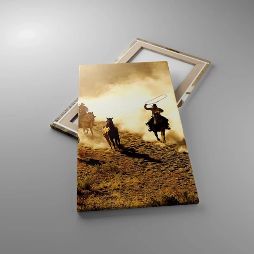 Canvas picture - Really Wild West - 45x80 cm