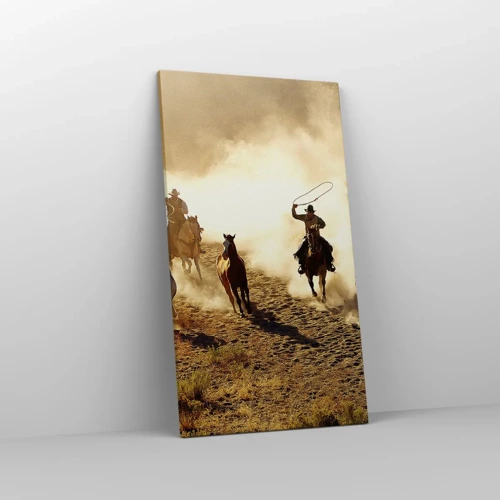 Canvas picture - Really Wild West - 45x80 cm