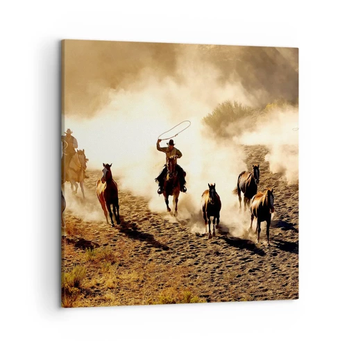 Canvas picture - Really Wild West - 50x50 cm