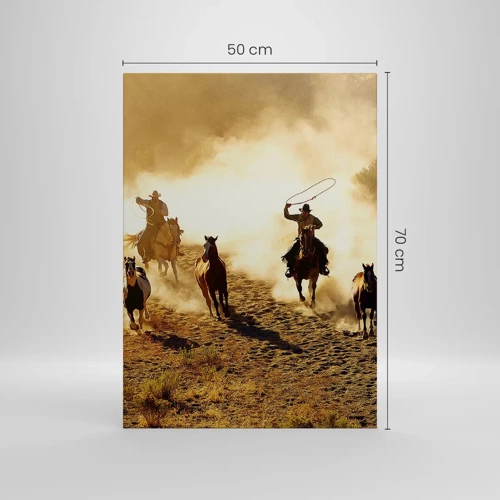 Canvas picture - Really Wild West - 50x70 cm