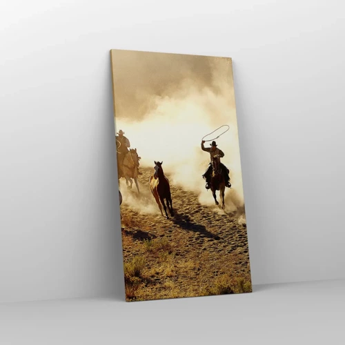 Canvas picture - Really Wild West - 55x100 cm