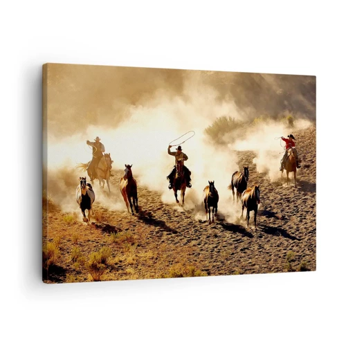 Canvas picture - Really Wild West - 70x50 cm