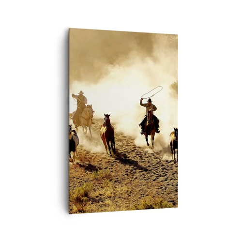 Canvas picture - Really Wild West - 80x120 cm