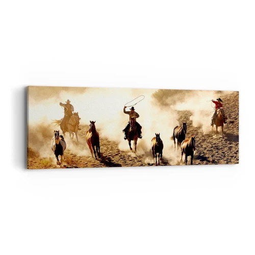 Canvas picture - Really Wild West - 90x30 cm