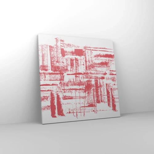 Canvas picture - Red City - 50x50 cm