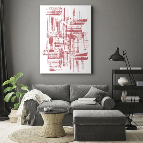 Canvas picture - Red City - 50x70 cm